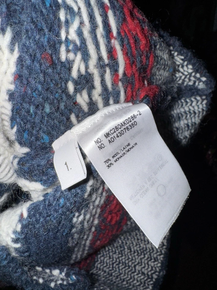 Thom Browne Hector Sweater size 1 Small Wool Mohair Fair Isle Knit Dog Ireland - Image 3 of 4