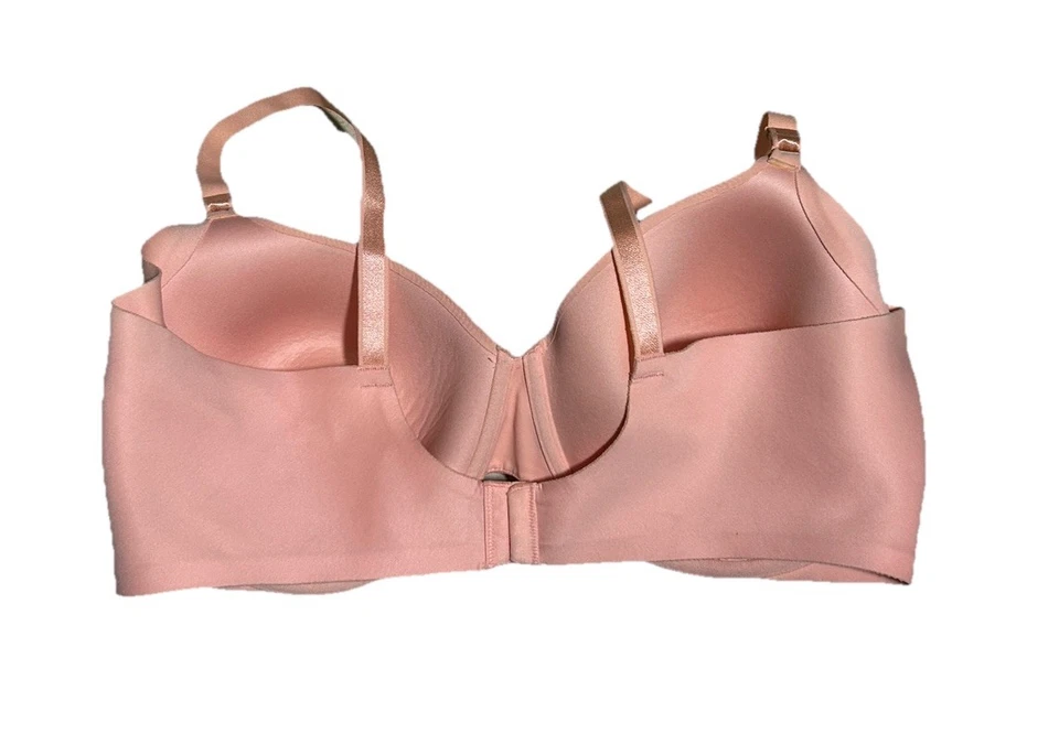 Olga Suavizante con Aros Cobertura Completa Suave Transpirable Naranja-Melocotón Talla 42D Foto 3 de 3