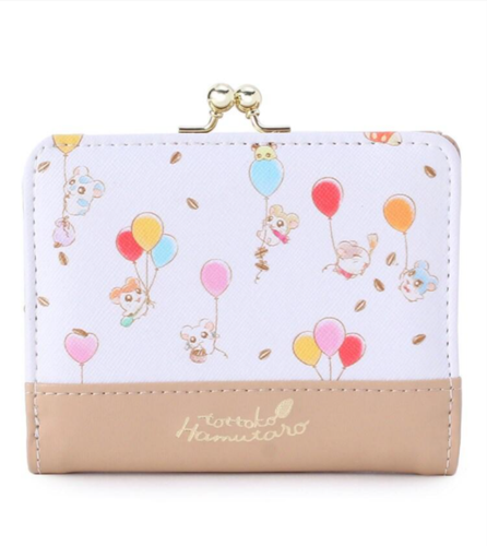 Hamtaro Hamster Hamtaro X Its Demo Mini Wallet Balloon Pattern Free Shipping Ebay