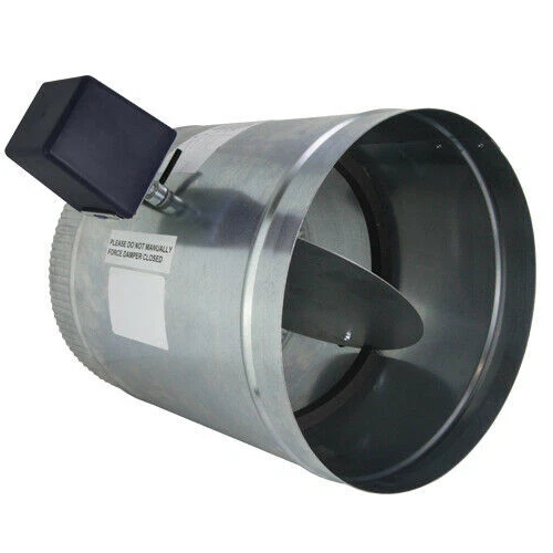 10" Round Two-Position Zone Damper - 2 Wire Actuator