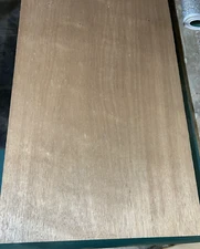 WIDE CLEAR SANDED KILN DRIED AFRICAN MAHOGANY PANELS 24" X 14" X 3/4"