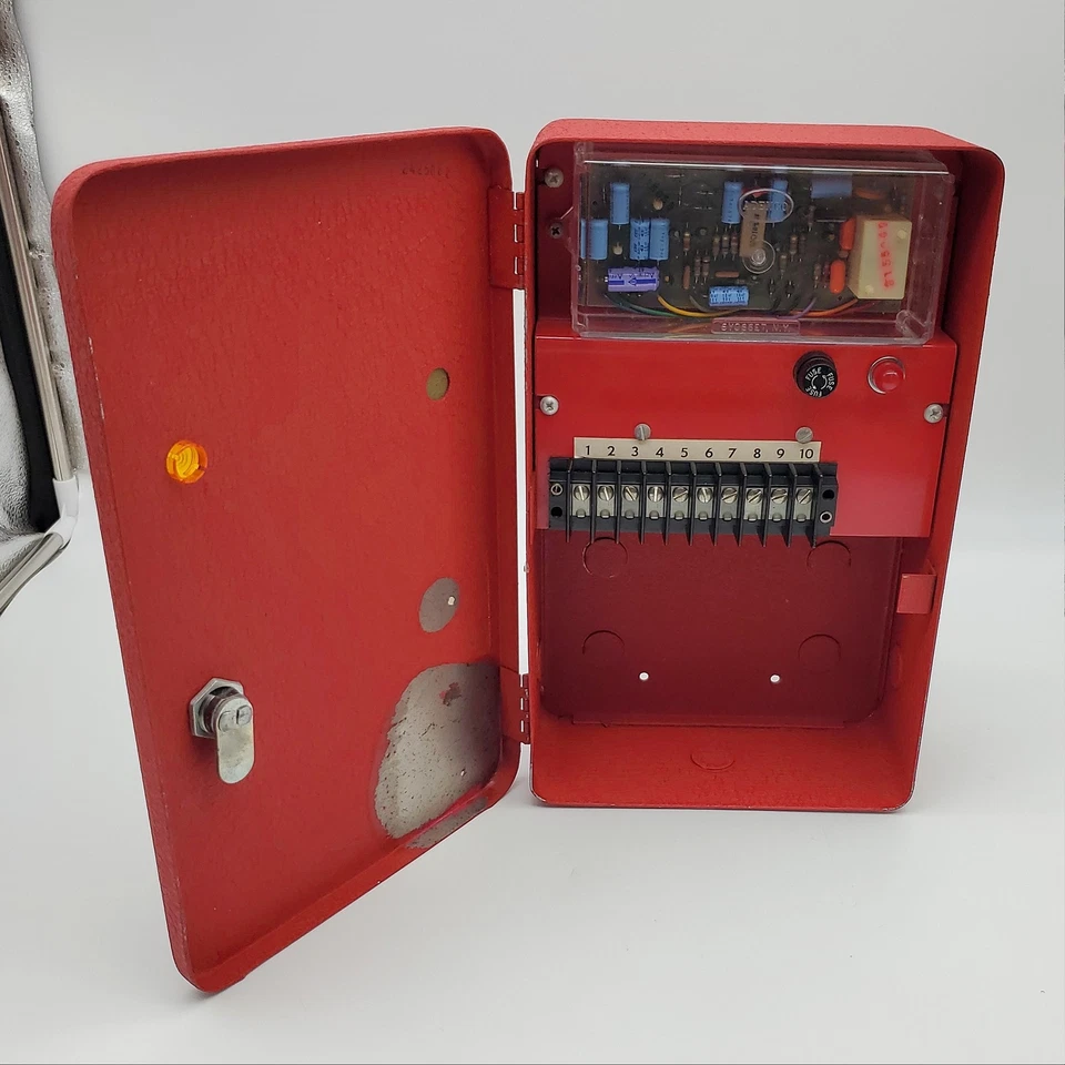 Ademco Nº 642 Fire Mini Modularm Relé Inverso 115 VAC 12.5" x 7.5" x 3.5" NOS Foto 2 de 4