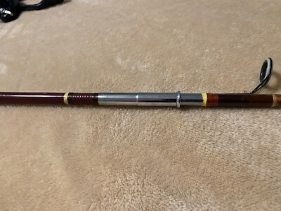 Vintage Garcia MITCHELL 510 Spinning Reel & Rod Model 2583 D 7 ft