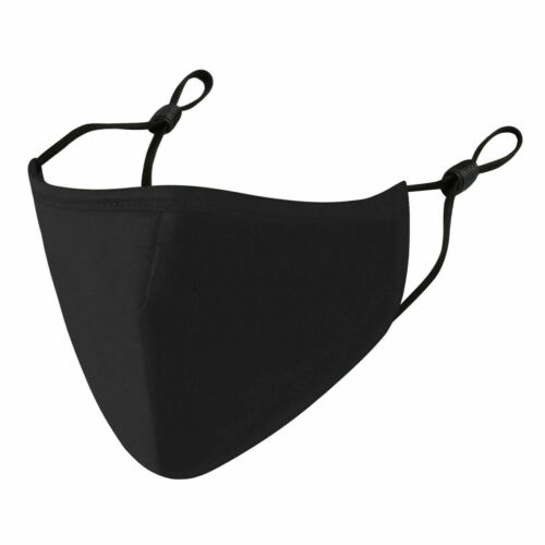 Unisex 100% Cotton 3 Layers Face Cover Mask Washable Reusable Breathable Dust - Picture 5 of 75