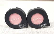 2 x Almay SHADOW SOFTIES Powder Eyeshadow Singles Eye Shadow ~ 145 PETAL 0.07 oz