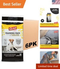 for Pets Activated Carbon Puppy Training Pads with Anti-Microbial Technology,...