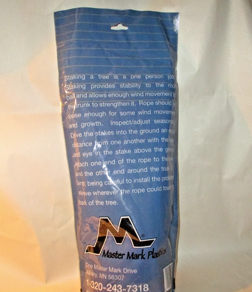 Heavy Duty Tree 15" Lg Staking Kit Young Trees 2" Diameter Master Mark Plastic - Image 4 of 4