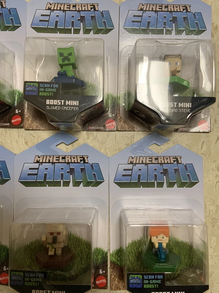 Minecraft: Earth Boost Minis - Set Of 8 Figures - Image 2 of 3