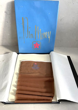 VTG Macy's PIN MONEY 1 pair Sheer Support Thigh High Hose Tan/Beige 9.5-10 Boxed