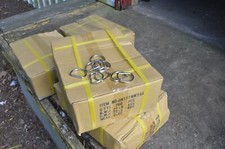 100 EA 1.5" D Rings-Nickel Plate-Welded for 1.5 webbing DR112NW244