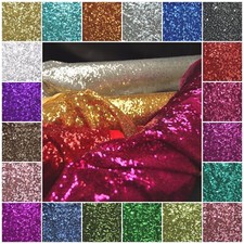 Sequin Glitter Sparkle Fabric Shiny Classy High Quality Clothing Decor Covers