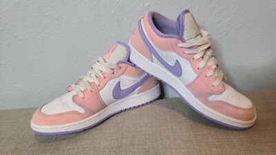 Nike Air Jordan 1 Low SE (GS)  Arctic Punch/Purple Pulse  CV9844-600 Size 7y