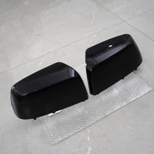 For 2015 ~21 Colorado GMC Canyon Glossy Black Mirror Cover Cap Passenger&Driver