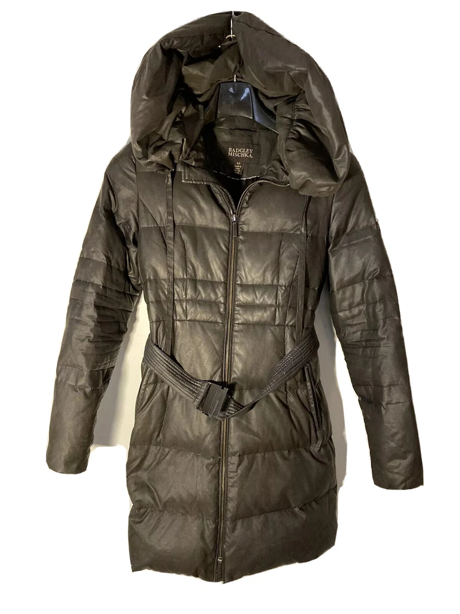 Badgley mischka sale puffer coat