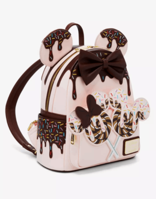 Loungefly Disney Minnie Mouse Chocolate Sprinkle Lollipop Ears