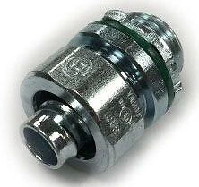 Bridgeport Fittings 433-SLT, Liquidtight Conduit Connector, 1-1/4In, 1 PC