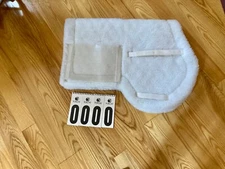 TOKLAT  Medallion Super Quilt Competition with Pocket and  Number Pad White