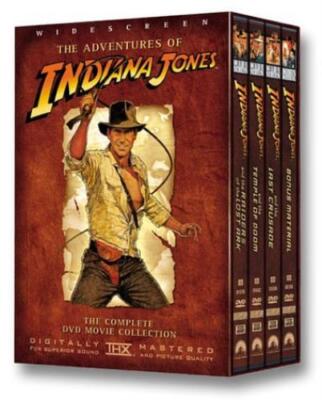 Indiana Jones Trilogy DVD (2003) Harrison Ford, Spielberg (DIR