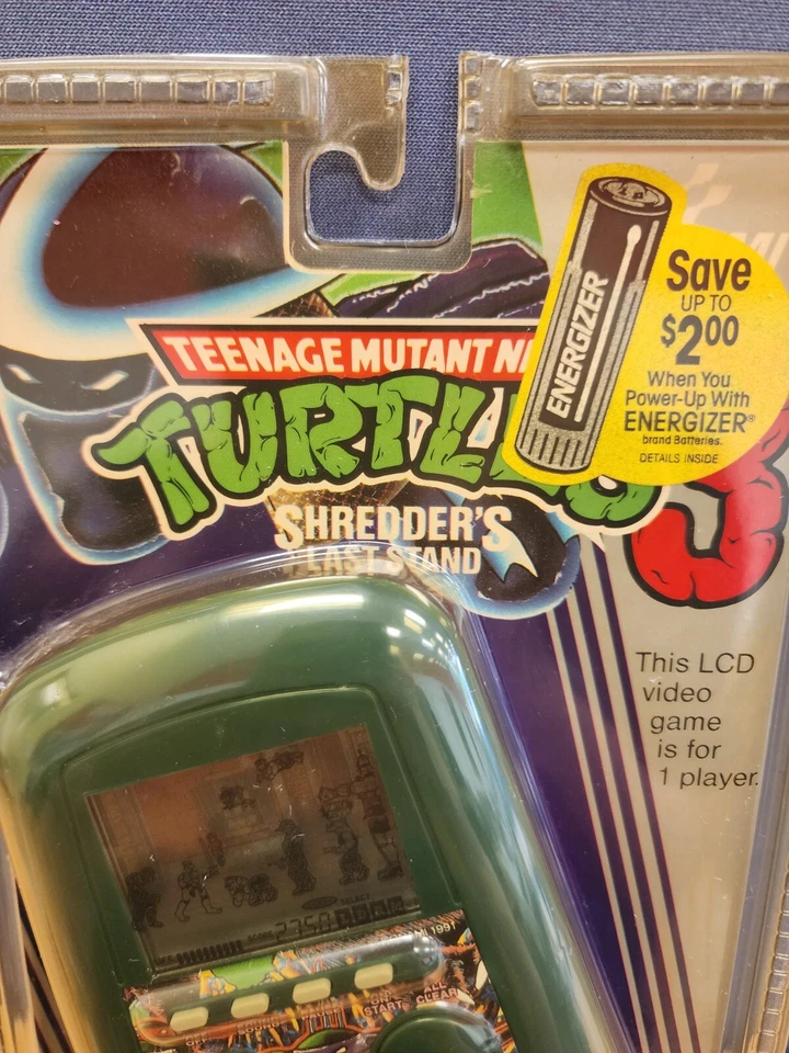 Teenage Mutant Ninja Turtles 3 Trituradoras Último Soporte Juego Electrónico Portátil NUEVO Foto 4 de 4