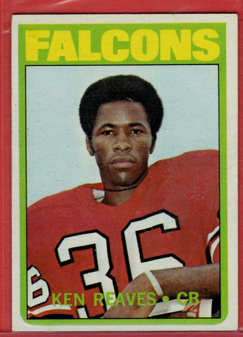 1972 Topps # 39 Ken Reaves -- Falcons -- Box 724-112 | eBay