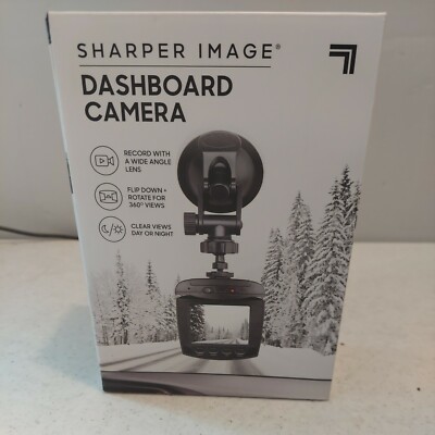 sharper image dashboard camera