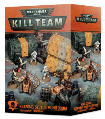 Warhammer 40K Kill Team Killzone: Sector Munitorum Terrain Rules Board