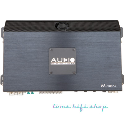 Audio System M-90.4 4-Kanal Auto Verstärker PKW Endstufe 4x90/160 Watt/RMS 4/2O