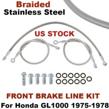 FOR HONDA GL1000 GOLDWING 1000 STAINLESS STEE...