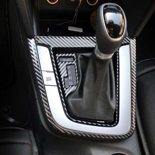 For Hyundai Elantra 2017-2020 Carbon Fiber Central Console Gear Shift Strip Trim - Bild 3 von 8