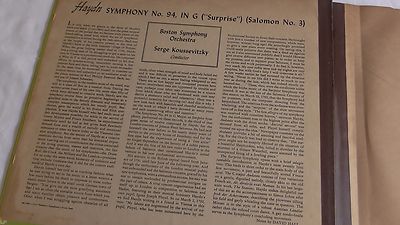Haydn “Symphony No. 94 In G” - RCA Victor Set #DM-1155 | eBay Haydn “Symphony No. 94 In G” - RCA Victor Set #DM-1155 | eBay