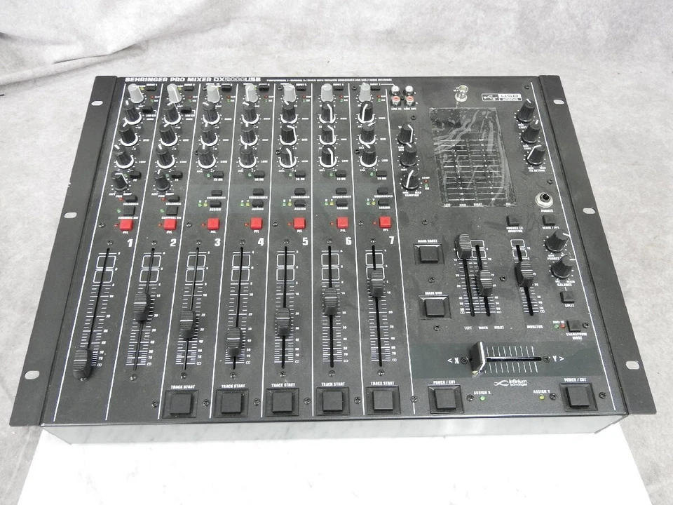 Behringer Pro Mixer DX2000USB 7-channel DJ Analog Mixer  Black Audio Japan Used - Image 2 of 4