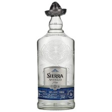 SIERRA TEQUILA ANTIGUO PLATA 100% DE AGAVE CL.70