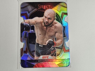 Ion Cutelaba 2023 Panini Select UFC Silver Prizm Die Cut Ion Cutelaba