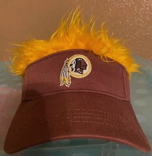 NFL Washington Redskins Embroidered Hair Flair Ball Cap NEW Visor Adjustable 