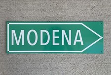 MODENA Formula Uno F1 Racing Garage Insegna Stradale