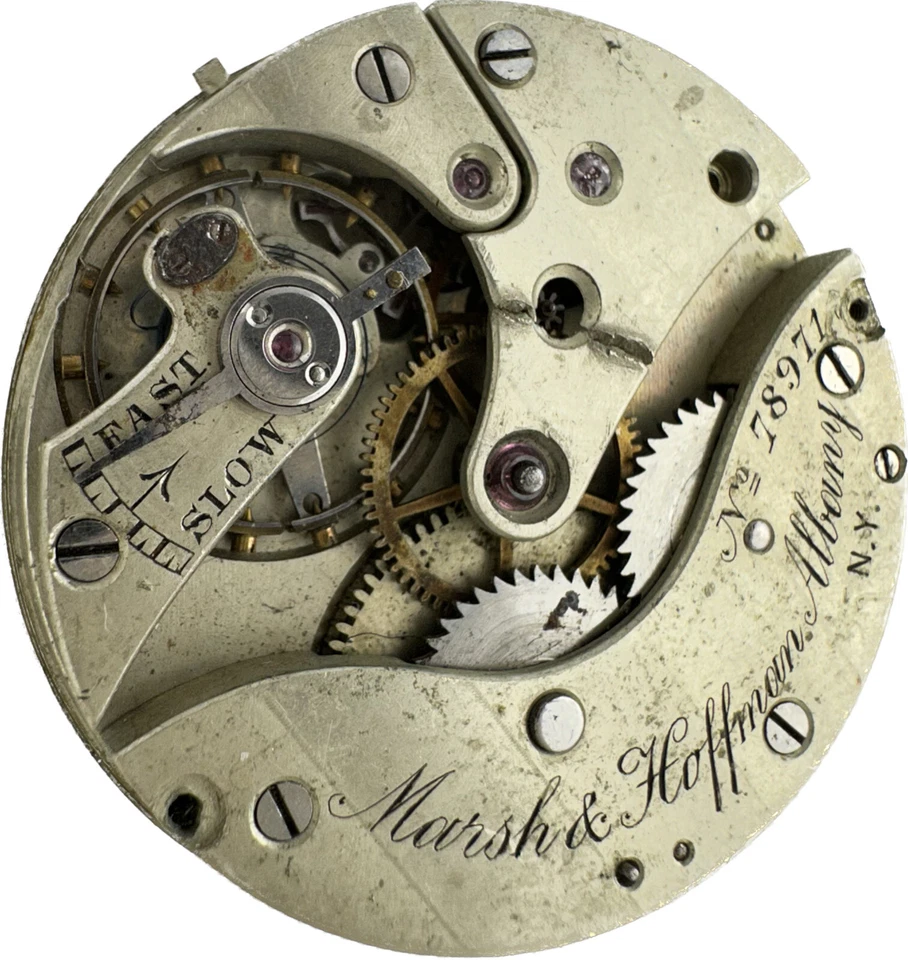 Antique Patek Philippe 17 Jewel Mechanical Pocket Watch Movement for Parts - Image 3 of 4