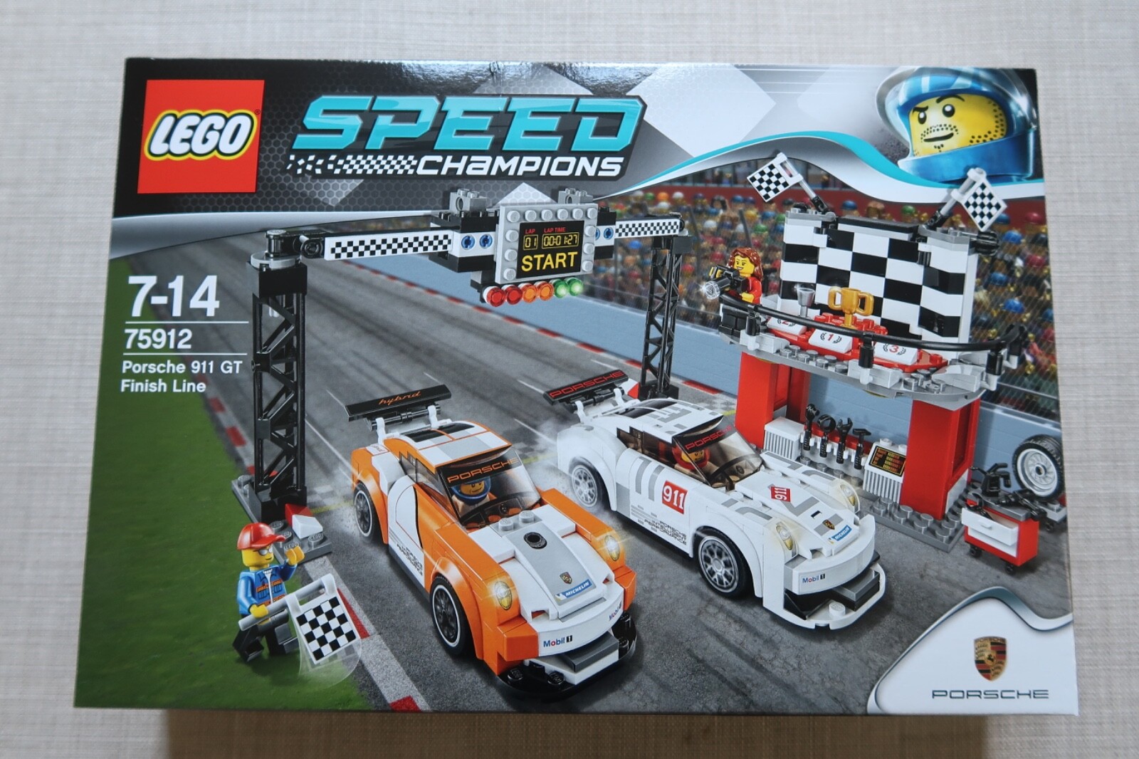 Lego Speed Champions 75912 Porsche 911 GT Finish Line neuf scellé