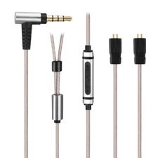 Sliver Audio Cable With mic For UE tf10 Super.fi 3studio 5EB ePro Triple.fi