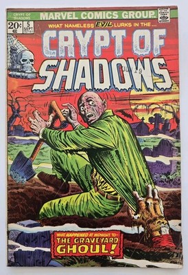 Crypt of Shadows #5 VG+   Marvel Comics 1973   SOLID COPY!!!