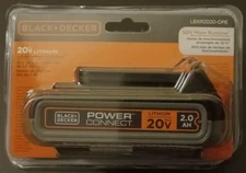 Black & Decker 20V 2.0Ah Lithium Battery Li-Ion LBXR2020-OPE, brand new!