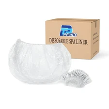 400 Pcs Clear Disposable Pedicure Spa Liners Foot Bath Bags for Massage Chair