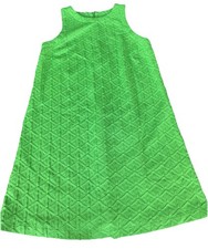 Crown & Ivy Belk Green Textured Dress Size XS Women's