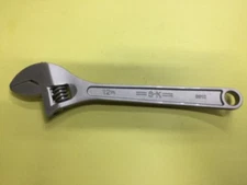 SK Tools USA  S-K 8012 Forged Alloy 12" Adjustable Wrench NEW