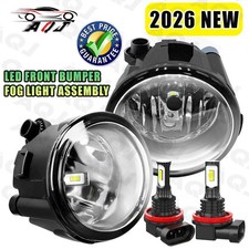 Pair Led Fog Light Assembly Lamp Leftright Side Fit Infiniti Ex35 2008-2012