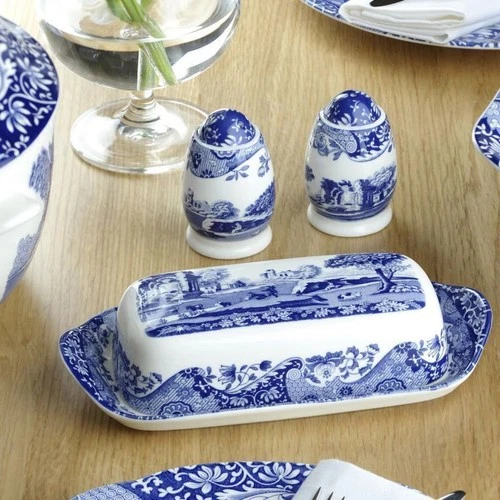 Spode Blue Italian Salt & Pepper - Thumbnail 4