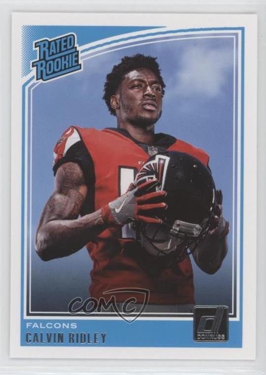 2018 Panini Donruss Rated Rookie Calvin Ridley #311 Rookie RC 12g7