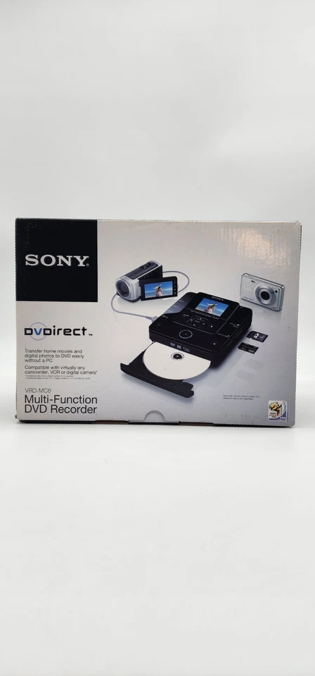 NEW SEALED Sony VRD-MC6 DVDirect Recorder Multi-Function Transfer to DVD - Image 2 of 4
