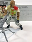 VINTAGE GI JOE ARAH ROADBLOCK V2 1986 COMPLETE WITH CARD HASBRO