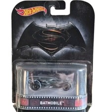 Hot WHeeLs Batman V Superman Batmobile-Dawn of Justice, 1:64, Black.