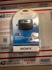 Sony Walkman Digital Tuning Weather/FM/AM Stereo Radio SRF-M37W/BC NEW SEALED